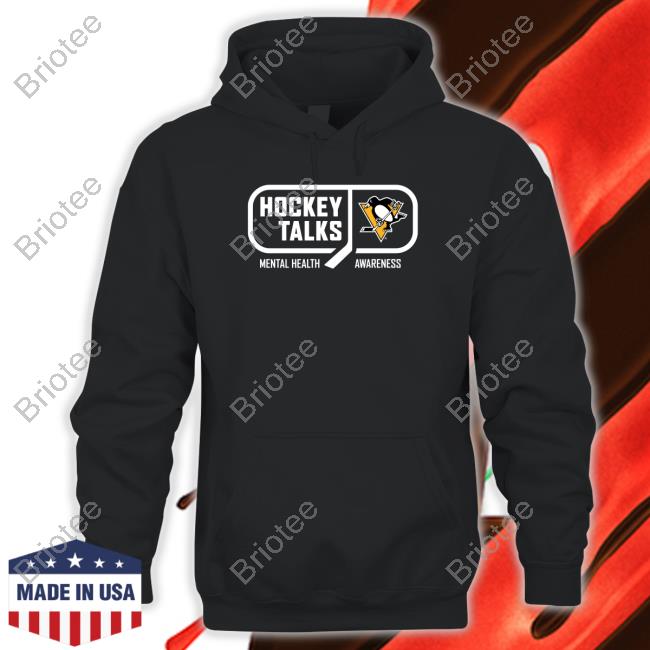 Pittsburgh Penguins Hockey Talks Mental Health Awareness Pittsburgh T Shirt