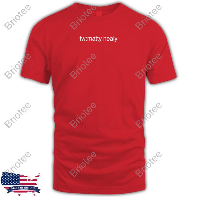 Official Tw Trigger Warning Matty Healy Tee