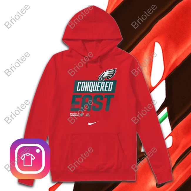 Toddler Nike Philadelphia Eagles 2022 NFC East Champions Conquered The East Shirt Philadelphia Eagles Shop John Clark Darius Slay