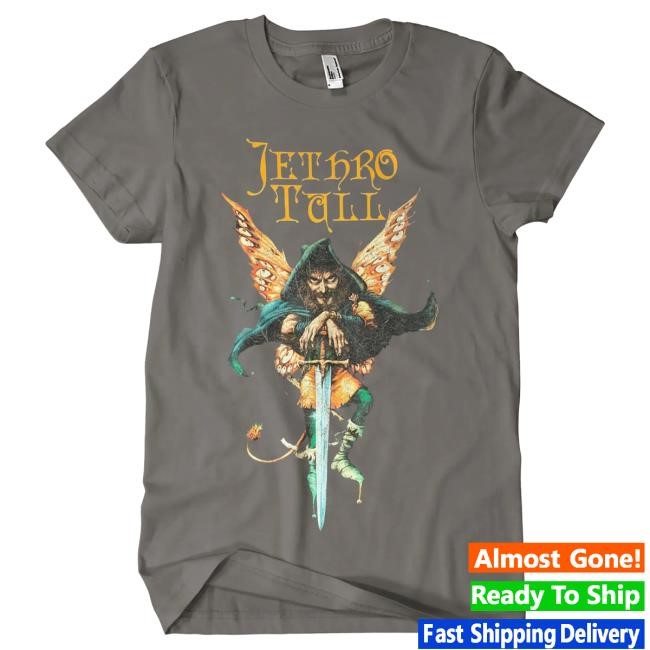 Jethro Tull Official Merch Store Jethro Tull - 'Broadsword' Hot Shirt (Tour Edition)