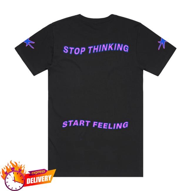 Cosmo's Midnight Stop Thinking S/S Tee Black