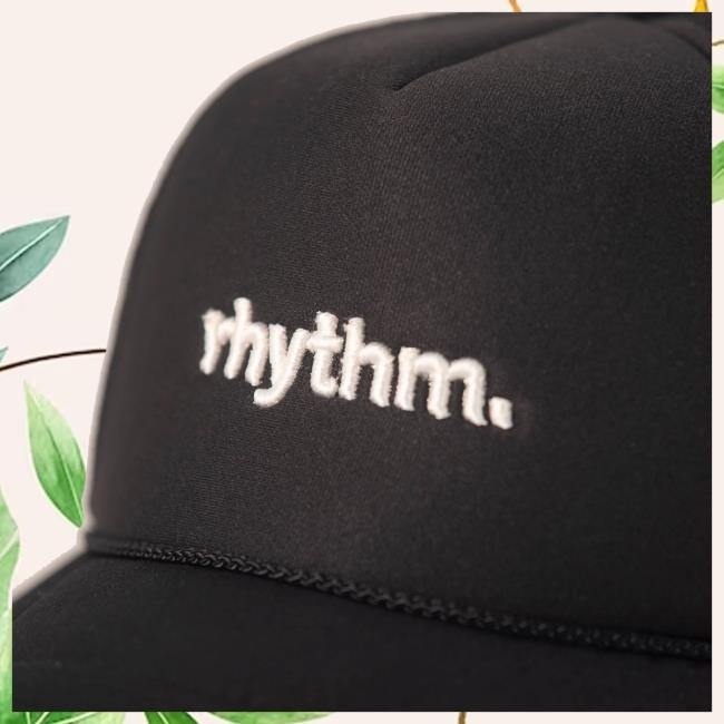 Minimalist Rhythm Trucker Hat - Elevation Rhythm Faith Icon