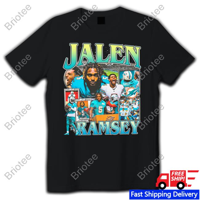 Official Game Changer Merch Jalen Ramsey Dolphins T Shirts