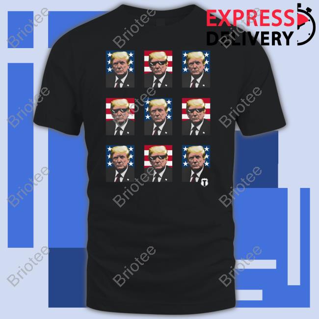 The Officer Tatum Store Trump Montage Long Sleeve Tee