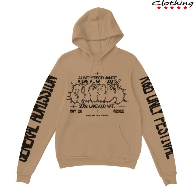 Official Atlanta Tan Miguel Hooded Sweatshirt