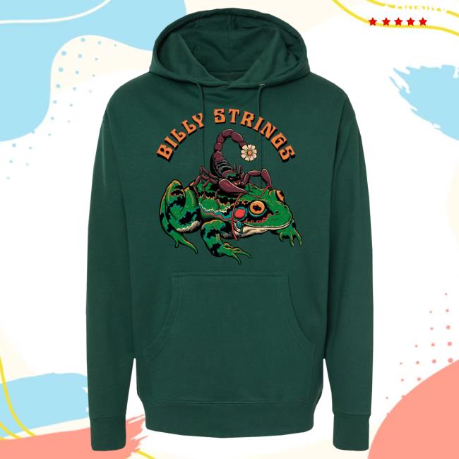 Billy Strings Scorpion Frog Sleeve Hoodie