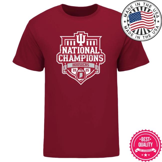 Indiana Hoosiers 2025 Football National Champions T-Shirt NCAA College