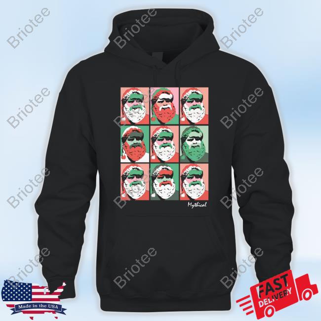Official Good Mythical Morning Merch Candy Randy Claus T Shirts