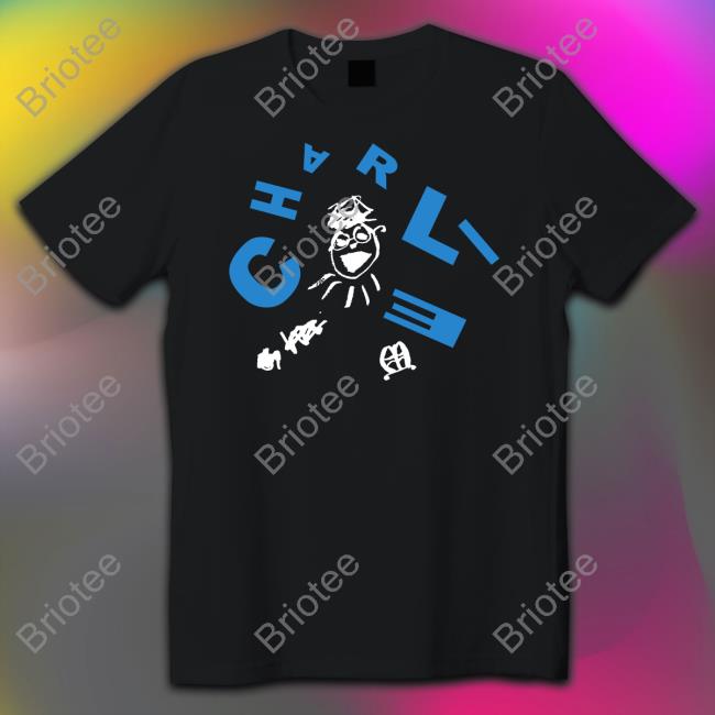 Charlie Scribble Face T Shirt