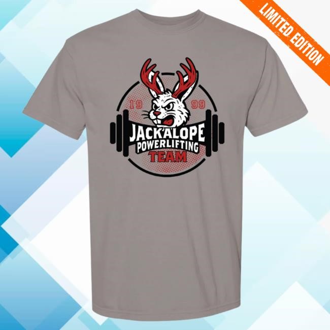 Official Treaty Oak Revival Merch Store Jackalope Powerlifting Team T Shirt
