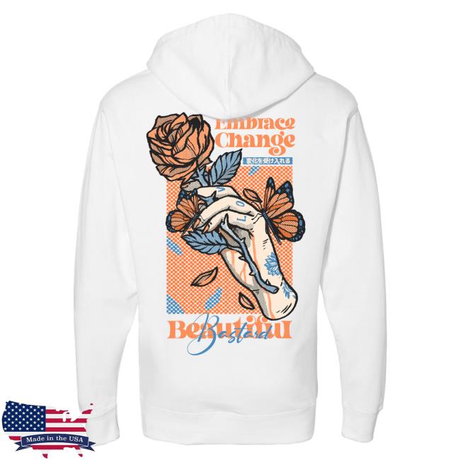 Official Philip Defranco Merch Store Beautiful Bastard Always Embrace Change - Sweatshirts White Beautifulbastard Philipdefranco Shop