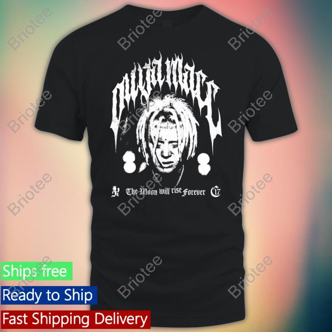 Official Chapter 17 Records Shop Ouija Macc The Moon Will Rise Forever Tee
