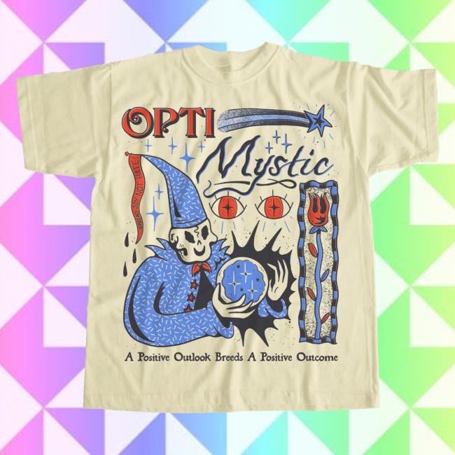 Official Wizard Of Barge Opti-Mystic T-Shirts Off-White Wizardofbarge
