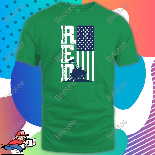 Official VFW Post 4031 Red Remember Everyone Deployed Shirt