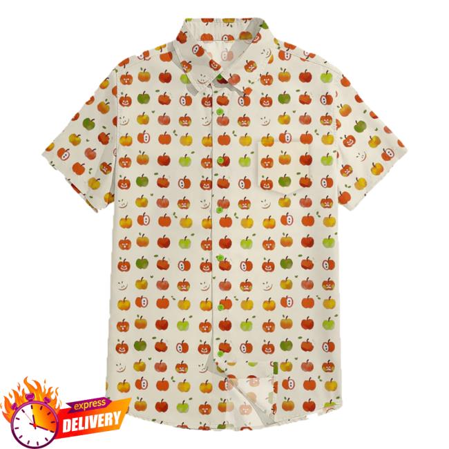 Official Liliuhms Shop Merch Hungry For Apples Button Up Tee