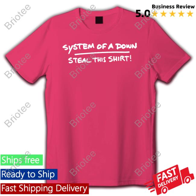 System Of A Down Merch Steal This Shirt T Shirt Systemofadown