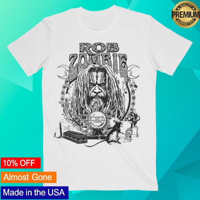 Official Rob Zombie Merch Shop Cosmic Rob New Shirt