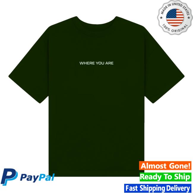 Official John Summit Merch Where You Are Galaxy Tee