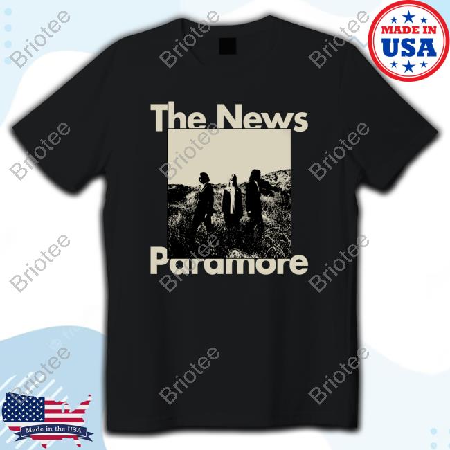 Official The News Paramore Shirt New