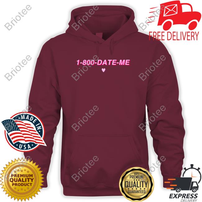 Mxmtoon 1-800-Date-Me Hooded Sweatshirt Mxmtoon Merch 1-800-Date-Me T Shirt Maia