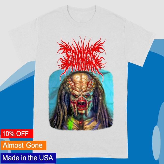 Official Reality Fade Merch Store Esophagus 'Killing For Sport' White Long Sleeve Tee Shirt RealityFade