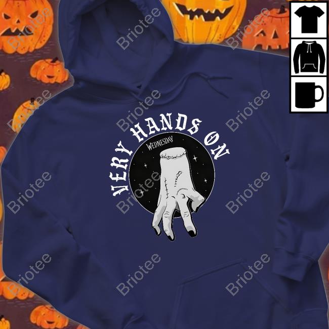 Wednesday Very Hands On Shirt Black