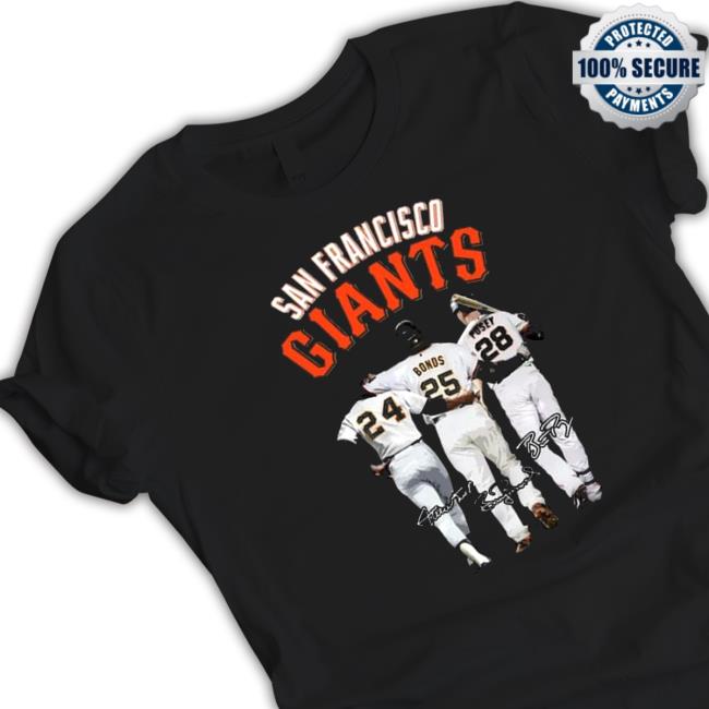 2022 San Francisco Giants Bonds vs Posey signatures Hoodie Official 2022 San Francisco Giants Bonds vs Posey signatures Hooded Sweatshirt