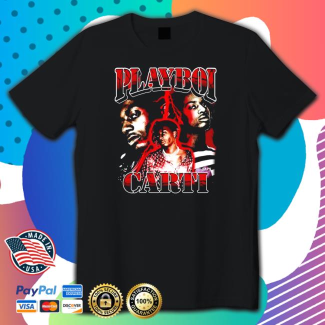 Official Playboi Carti Sweatshirt Playboi Carti Hooded Sweatshirt