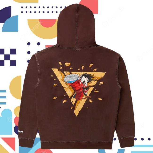 Official Hypland Clothing Merch Store Hypland Db Goku Break Through Hoodies (Chocolate)