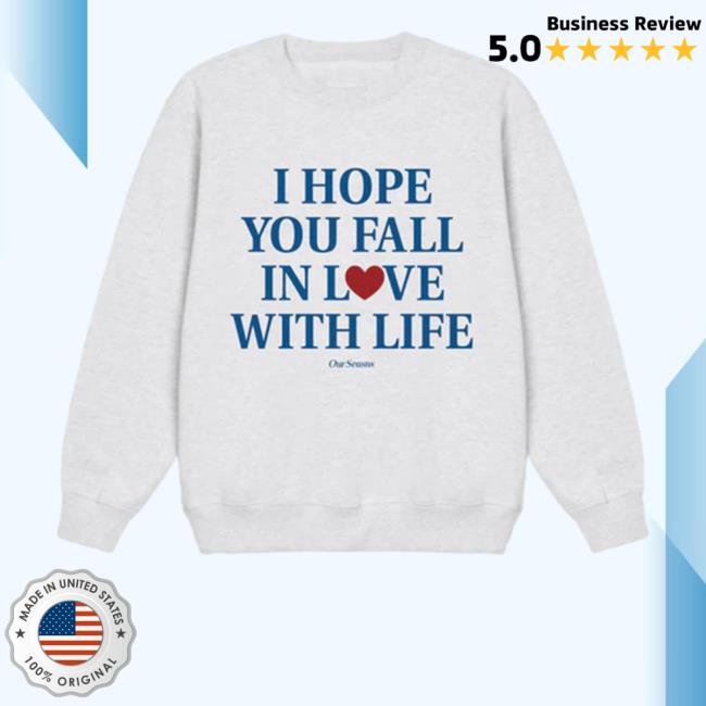 Official Ourseasns Merch Love With Life Tee Shirt