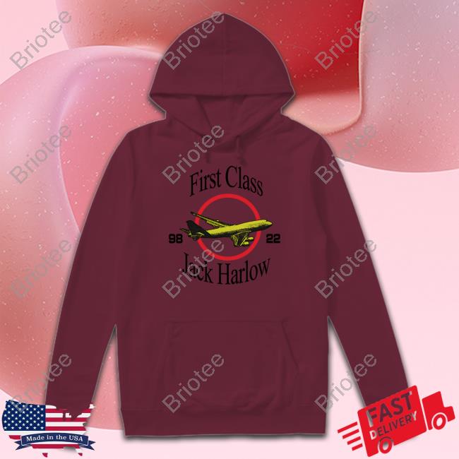 Jack Harlow Merch First Class Plane Shirt