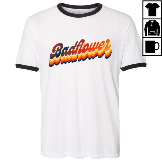 Badflower Ringer Tee Shirt