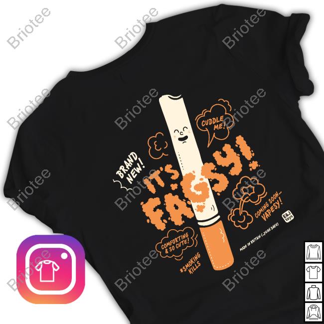 Brand Now It's Fagsy Back Print Crewneck Sweatshirt