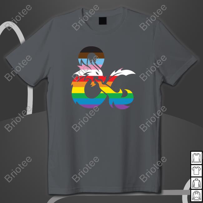 Official Pride 2023 Dungeons And Dragons T-Shirt