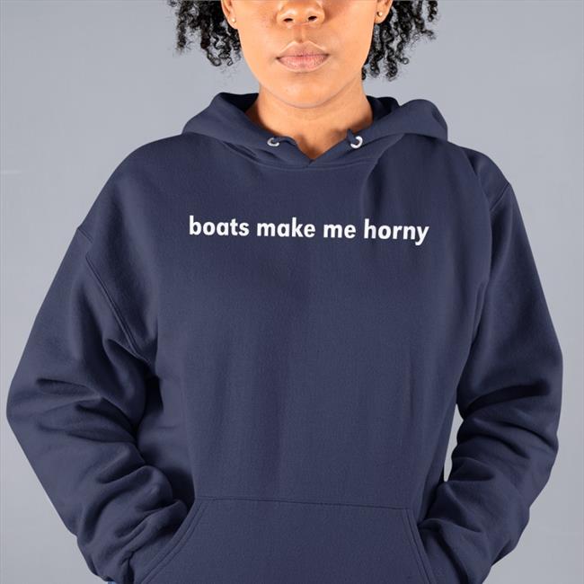 Black Boats Make Me Horny Tee Shirt Sadie Crowell Merch