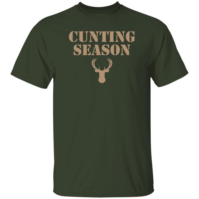 Cunting Season Tee Shirt Virghoes Shop Milwaukee Bucks Milwaukee Bucks Cunting Season Tee Shirt Virghoes Shop