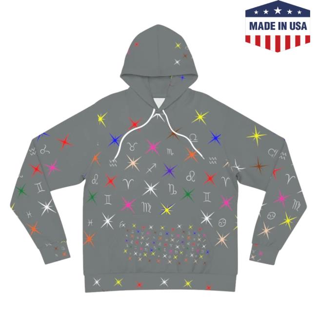 Official Signshirtz Clothing Merch Constellations Design - Gray Large Aop Tee Shirt 3D All Over Print