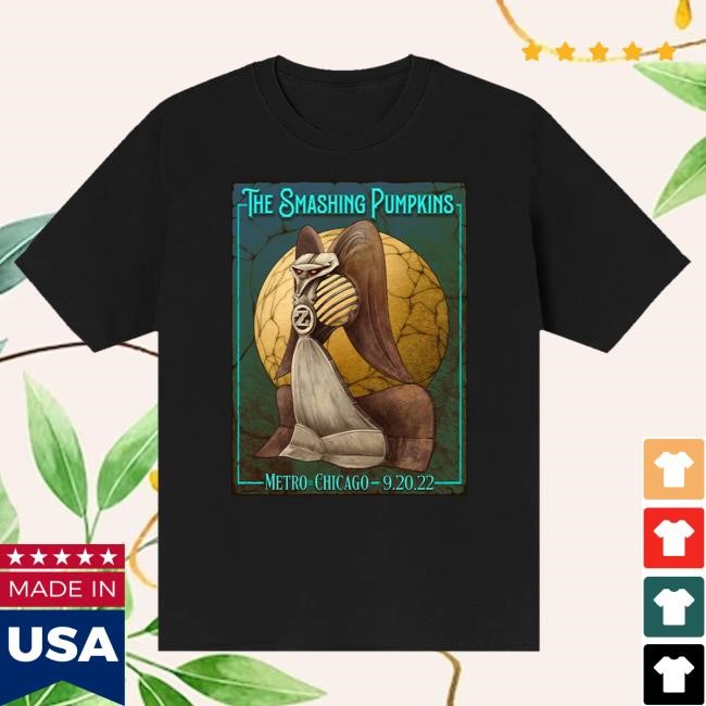 The Smashing Pumpkins Chicago Radio Black Tee Shirt The Smashing Pumpkins Merch Store