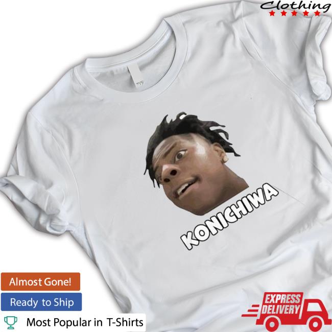 Official Konichiwa Speed Konichiwa Ishowspeed Hoodie