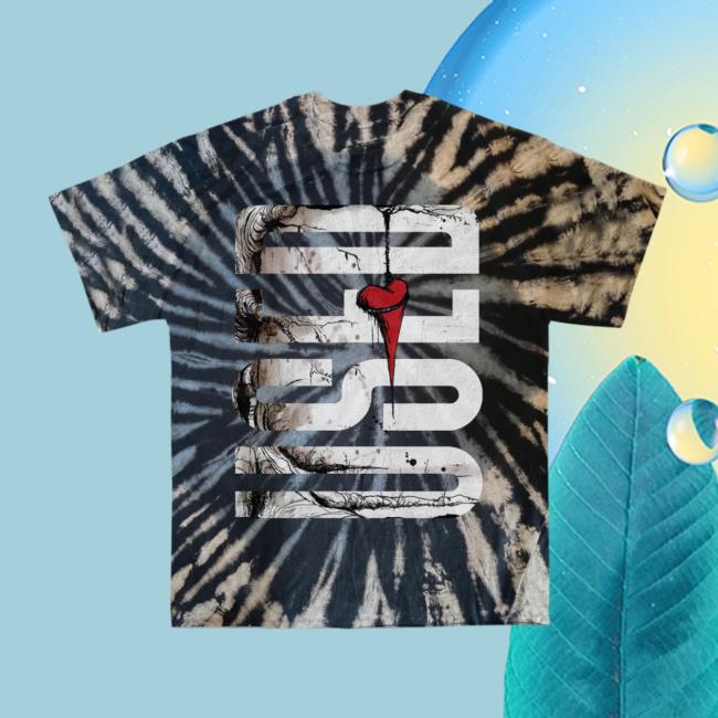 Official Vertical Heart Dye Top Shirt