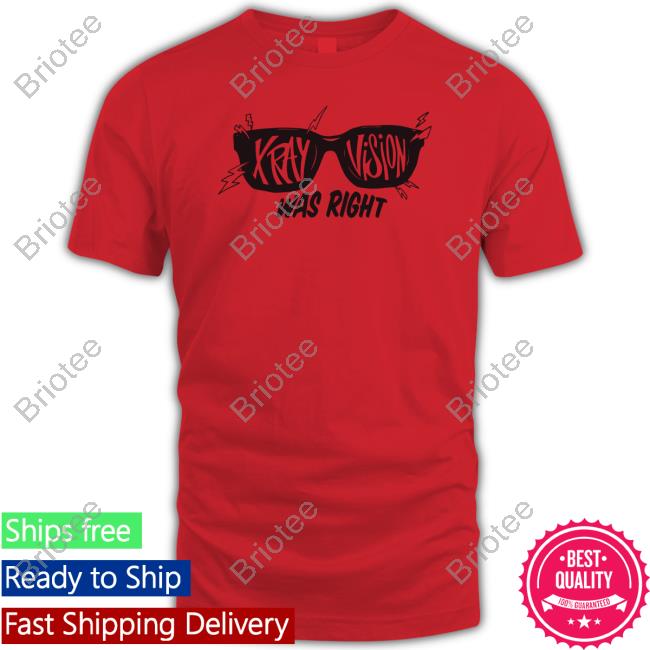 Crooked Media Merch X-Ray Was Right Tee Shirt