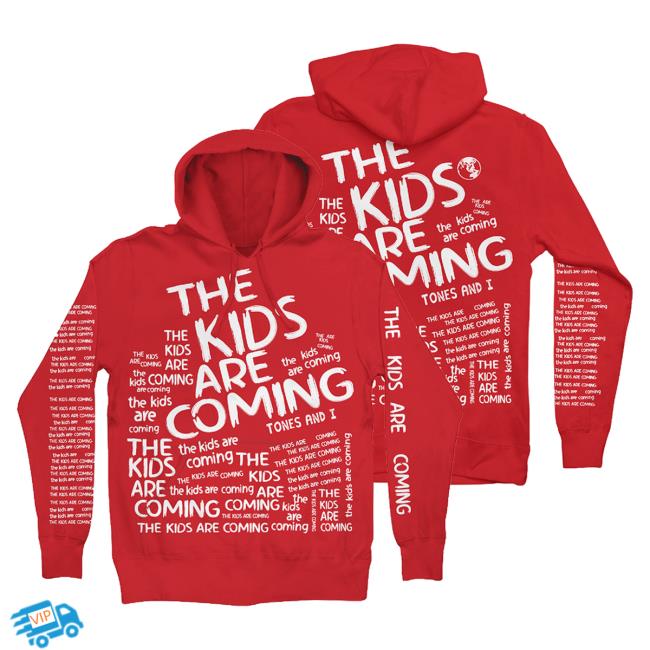 Official Tones And I Toni Watson The Kids (Red) Popover Sweatshirt – Limited Edition