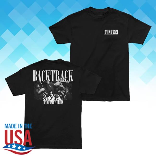 Official Cold Cuts Merch Backtrack Live Text Shirt