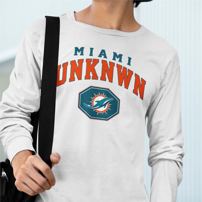 Miami Dolphins Shop Miami UNKNWN Long Sleeve Bobby Shouse