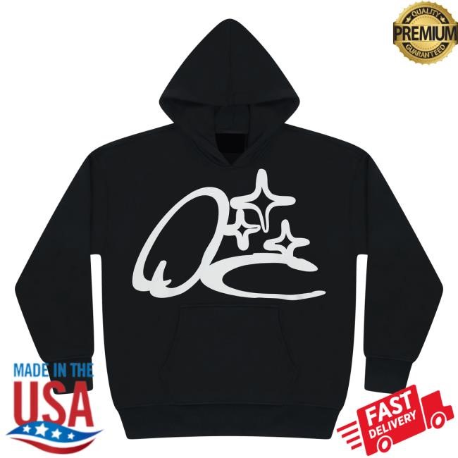 Drama Call Black Scribble Popover Hoodie