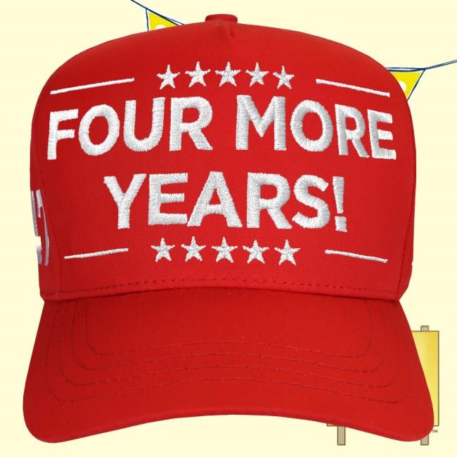 Official Donald Trump Merch Store 45-47 Four More Years Hat