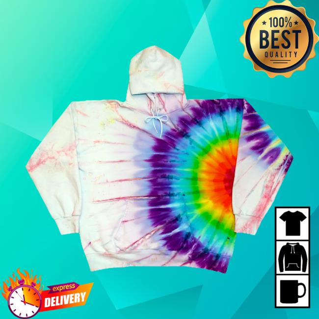 Official The Tie Dye Company Astro Roygbiv+ Tie Dye Hoodie