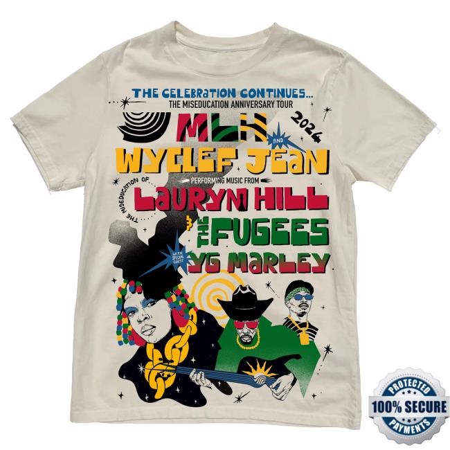 Lauryn Hill Mlh X Fugees X Yg Tour Tee | Lauryn Hill Store Official