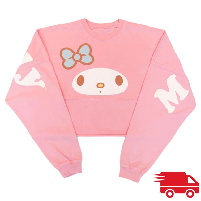 Official Sanrio Apparel Clothing Merch Store Shop My Melody Japanla Spirit Pull Over Hoodie
