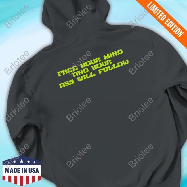 Funkadelic Free Your Mind And Your Ass Will Follow Shirt Vintage Funkadelic Graphic Print Shirt